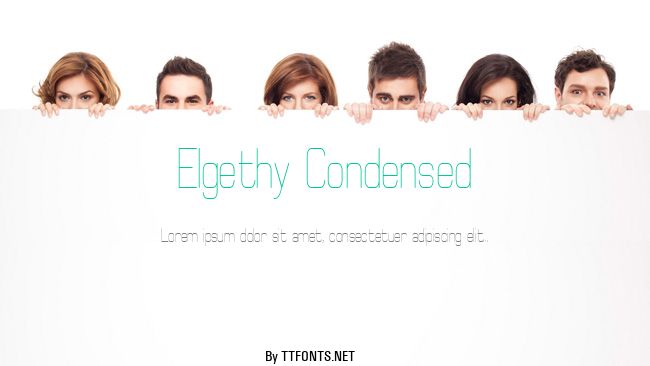 Elgethy Condensed example